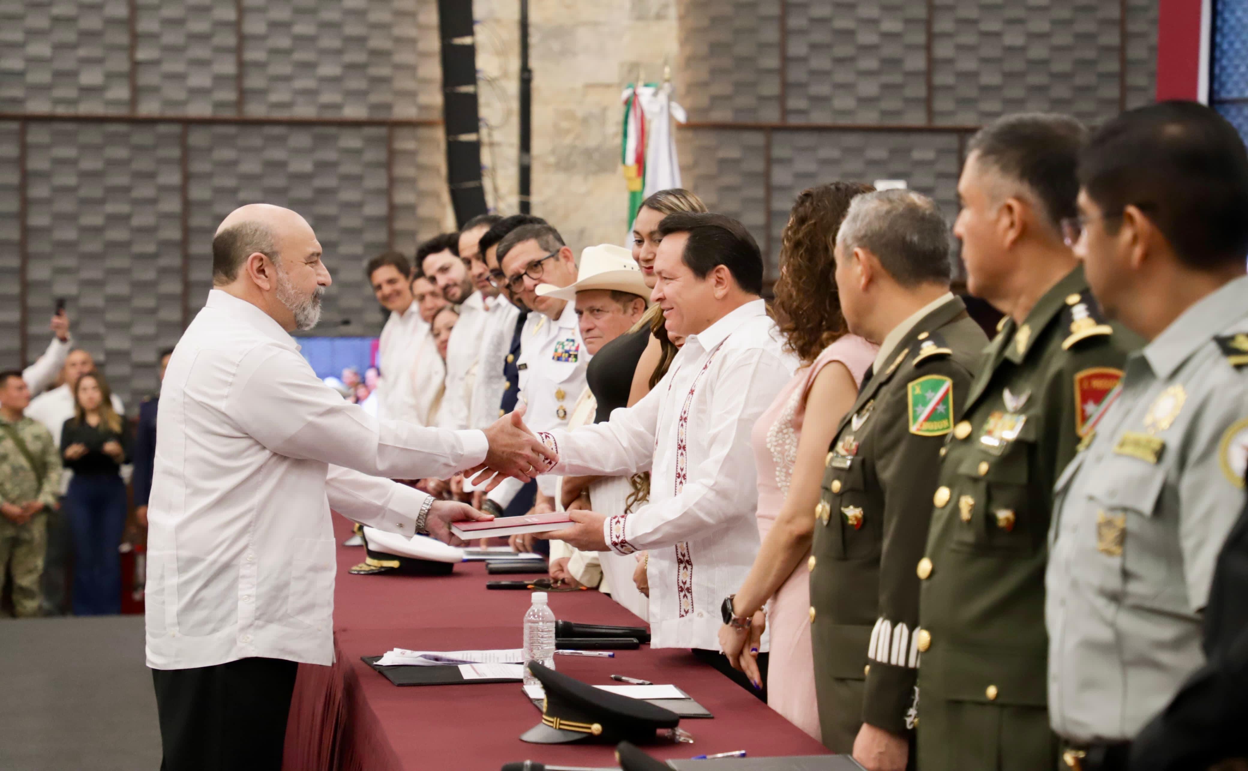 El Gobernador Joaquín Díaz Mena presentó el Plan Estatal de Desarrollo Renacimiento Maya 2024-2030